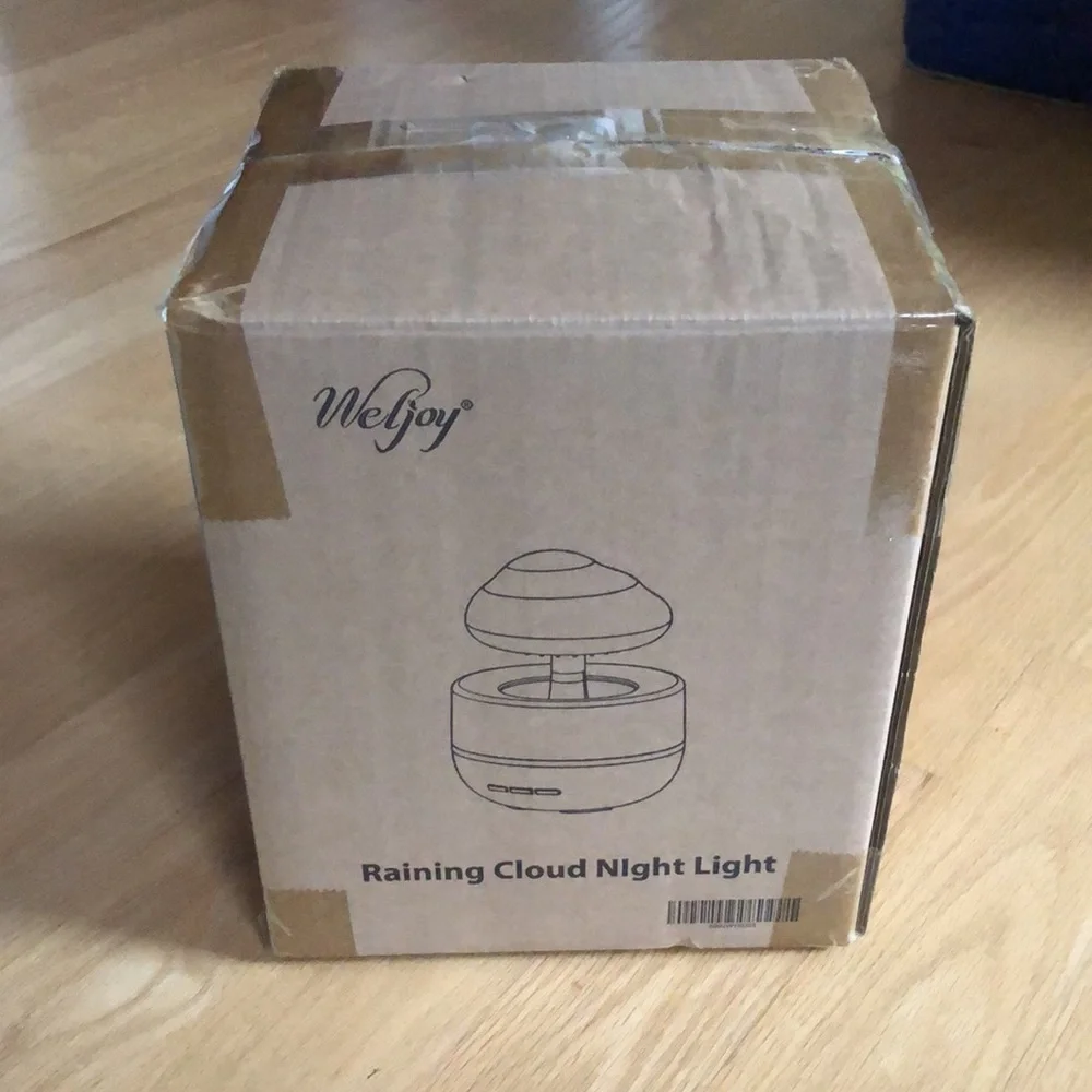 Weljoy Rain Cloud Night Light/Diffuser